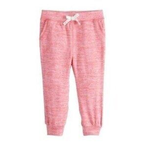 Baby Girl Jumping Beans Coral Sunset Snit Joggers Size 18M